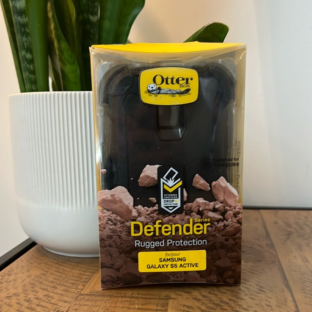 New - OtterBox Defender Phone Case - Samsung Galaxy S5 Active